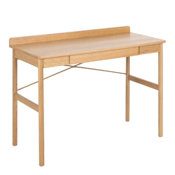 Pala Wooden Laptop Desk With 1 Drawer In Oak