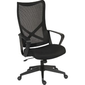 Corydon Fabric Home And Office Chair In Black