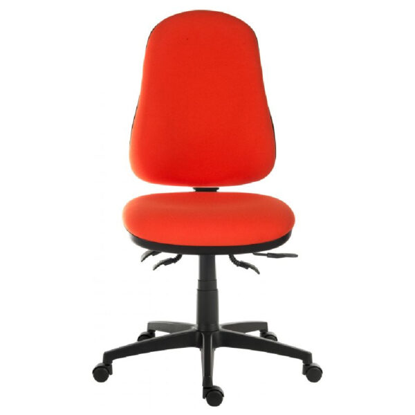 Earlville Fabric Home And Office Chair In Orange